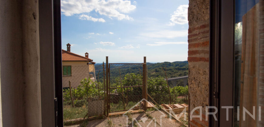 Villetta a Schiera Stile Rustico con Vista Panoramica